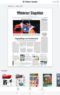 Mindener Tageblatt android App screenshot 5